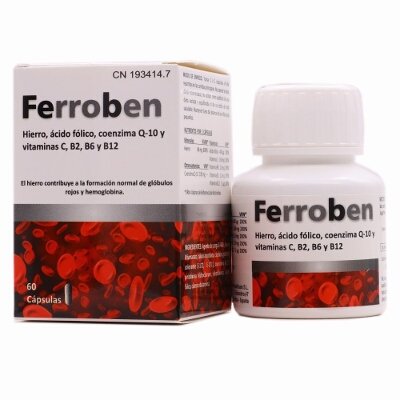 FERROBEN 60 CAPSULAS