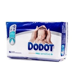 DODOT PRO SENSITIVE TALLA 0 -3 KG 38 UD