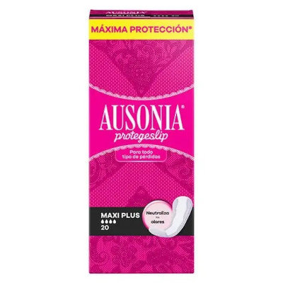 AUSONIA PROTEGE SLIP MAXI PLUS 20 UD