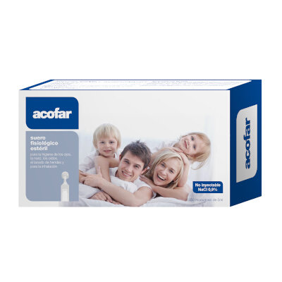 ACOFAR SUERO FISIOLÓGICO MONODOSIS 50 UD