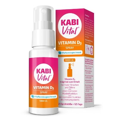 KABIVITAL D3 SPRAY BUC MENTA 25 ML 125 P