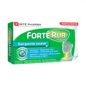 FORTE RUB GARGANTA SUAVE 20 PASTILLAS