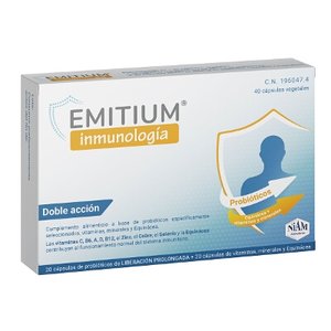 EMITIUM INMUNOLOGIA 40 CAPSULAS