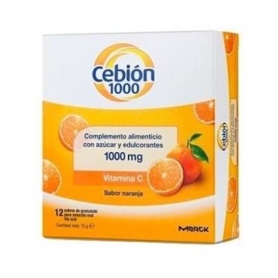CEBION 1000 12 SB  GRANULADOS SOL.ORAL.