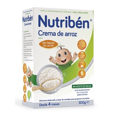 NUTRIBEN INNOVA CREMA DE ARROZ 300 G
