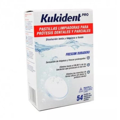 KUKIDENT PASTILLAS LIMPIADORAS 54 UDS