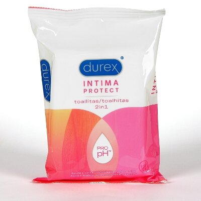DUREX INTIMA TOALLITAS INTIMAS 20 UNIDAD