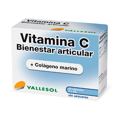 VALLESOL VIT C BIENESTAR ARTICULAR 40 C