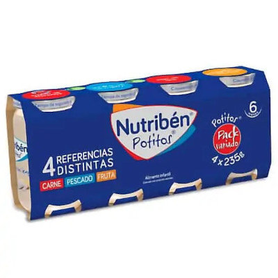 POTITOS NUTRIBEN PACK VARIOS 4x1 4U 235G