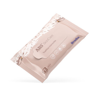 ABS SKINCARE TOALLITAS HUMEDAS 63 UDES