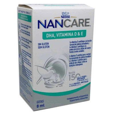 NAN CARE DHA VITAMINA D Y E 8 ML