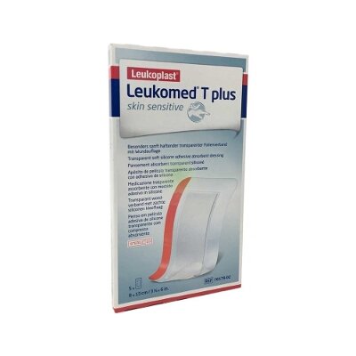 LEUKOMED T PLUS SKIN SENSIT 8X15 CM 5 UD