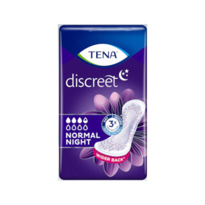 TENA DISCREET NORMAL NOCHE NORMAL 10 UNI
