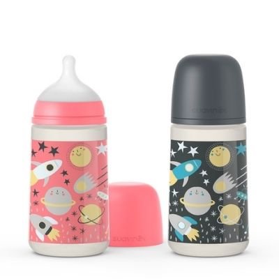 BIBERON 270ML TETINA FISIOLÓGICA SILI M