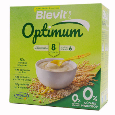BLEVIT PLUS OPTIMUM 8 CEREALES 6 X 400 G