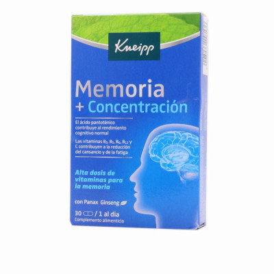 KNEIPP MEMORIA Y CONCENTRACION 30 CAPS