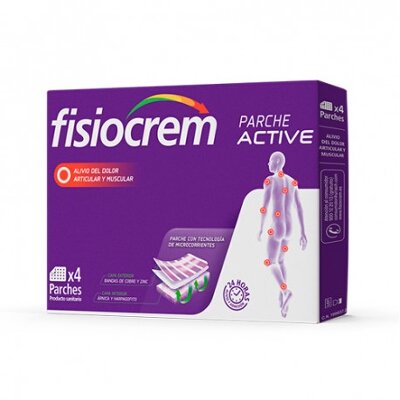 FISIOCREM PARCHE ACTIVE 4 UDS