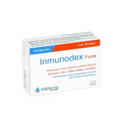 INMUNODEX FORTE  30 CAPSULAS