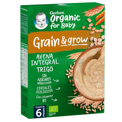 GERBER PAPILLA ORGANIC AVENA INTE 1X250G