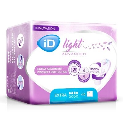 INCO LIGERA ID LIGHT EXTRA 10 UNIDADES