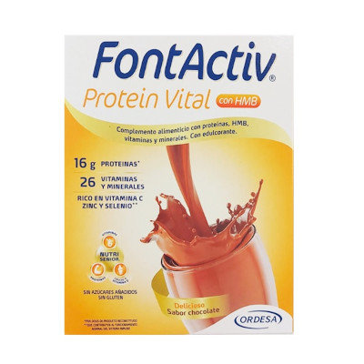 FONTACTIV PROTEIN VITAL CHOCO 14 SOBR