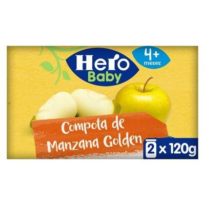 HERO BABY COMPOT MANZ BIPACK 2 UDS 120 G
