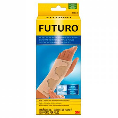 MUÑEQUERA FUTURO C/FERULA REVERSIBLE T/L
