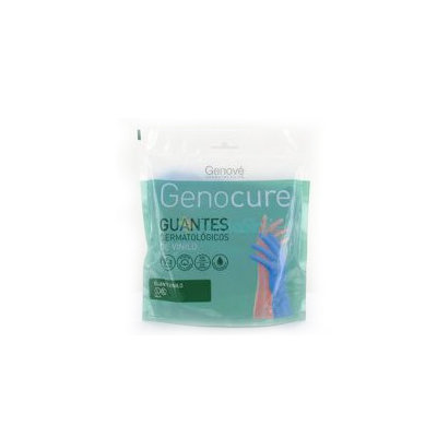GENOCURE GUANTES DERMAT NITRILO L/T8 2UN