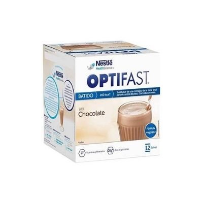 OPTIFAST BATIDO CHOCOLATE 12 UD