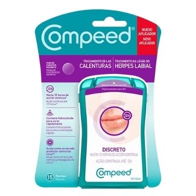 COMPEED CALENTURAS 15 PARCHES HIDROCOLOI