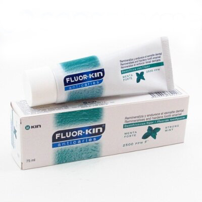 FLUOR KIN AC MENTA FORTE PASTA 75 GRAMOS