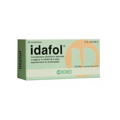 IDAFOL 60 CAP (YODO+AC.FOLICO+VIT.B12)