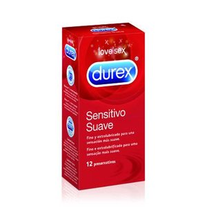 DUREX EASY ON SENSITIVO SUAVE 12 UNID