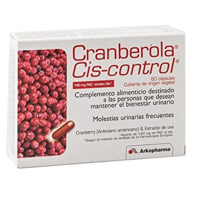 CRANBEROLA CISCONTROL 60 CAPS ARKO