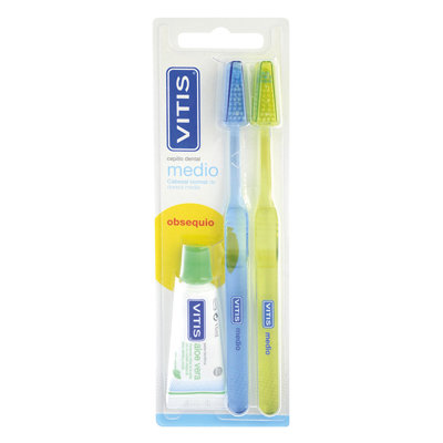CEPILLO DENT VITIS MED PACK DUPLO R 6055