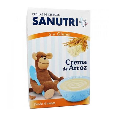 SANDOZ PAPILLA CREMA ARROZ S/G 300 G.