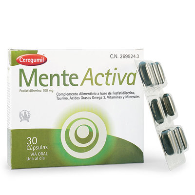 CEREGUMIL MENTE ACTIVA 30 CAPSULAS