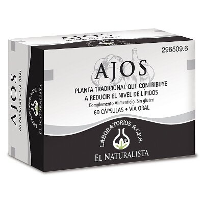 EL NATURALISTA AJOS 60 CAPSULAS