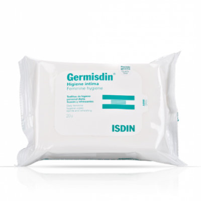 GERMISDIN HIGIENE INTIMA TOALLITAS 20 U.