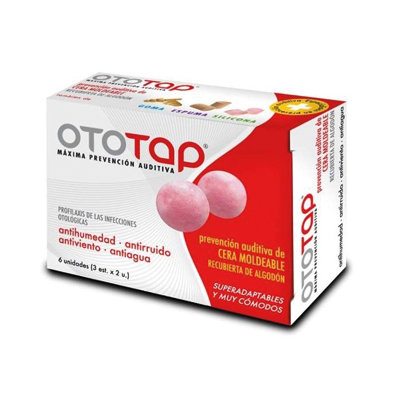 TAPONES OIDOS OTO TAP CERA 6 UNIDADES