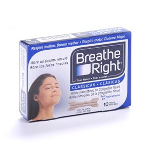 TIRA NASAL BREATHE RIGHT PEQUEÑA 10 U