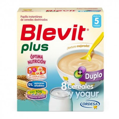 BLEVIT PLUS DUPLO 8 CEREALES YOGUR 700G