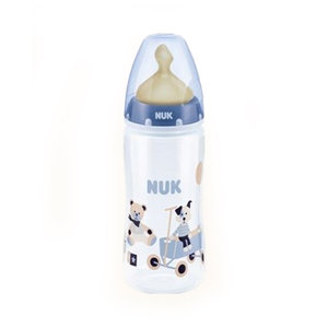 BIBERON NUK FC PP LATEX 300ML 1M