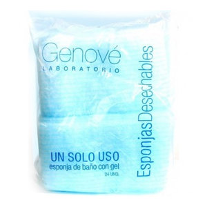 GENOVE ESPONJA GEL 1 SOLO USO 24 UNID