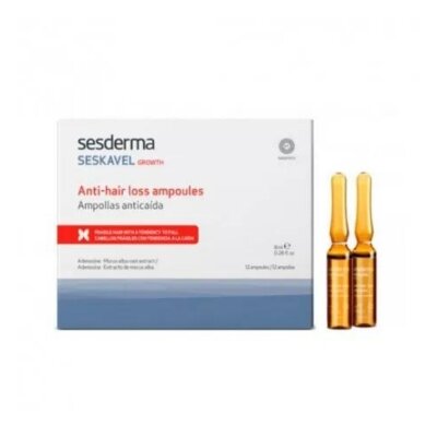 SESKAVEL ANTICAIDA 12 AMPOLLAS 8 ML