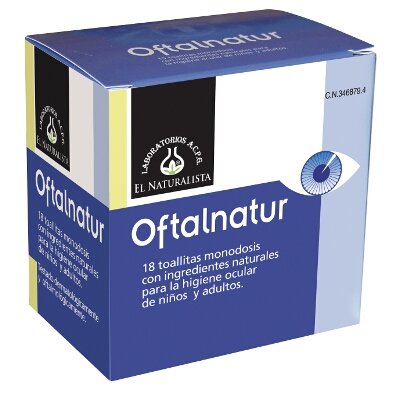 EL NATURALISTA OFTALNATUR 15 TOALLITAS