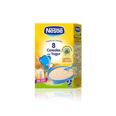 NESTLE 8 CEREALES YOGUR 600 G.