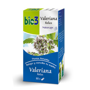 BIE 3 VALERIANA RELAX 80 CAPSULAS