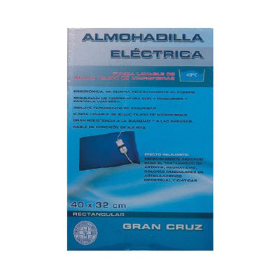 ALMOHADILLA ELECTRICA RECTANG. GRAN CRUZ