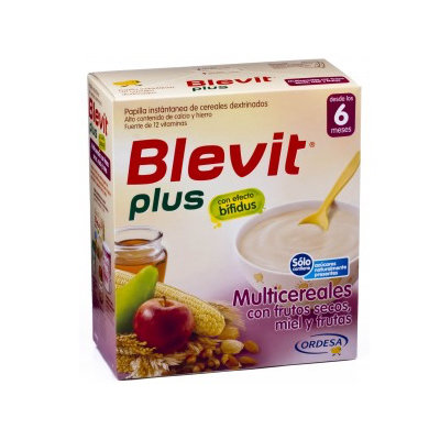 BLEVIT PLUS FRUTOS SECOS MIEL FRUTA 600G